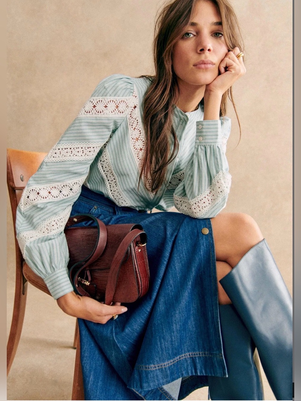 Sezane Alfrida shirt